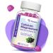 High Absorption Calcium Gummies Sugar Free Calcium Magnesium Supplement with Potassium Vitamin D3 for B0ne & Teeth Strength Muscle Function - Vegan Elderberry Flavor 60 Cts Sweet Elderberry 60 Count (Pack of 1)