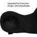 AOUTACC Airsoft Mesh Mask with Ear Protection for CS/Hunting/Paintball - Black - Buy Online on GoSupps.com