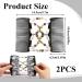 Stretchy Slides Magic Hair Combs 2Ps Hair Combs Slides for Women Magic Elastic Beaded Hair Comb Slides Double Sided Clips Hair Comb for Women DIY Square Insert Comb Hair Styling Tool(Black White - Buy Online on GoSupps.com