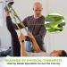 Gradient Fitness 12 Loop Stretching Strap 8ft with Neoprene Handles - Physical Therapy & Yoga Equipment for Leg Stretching - Green/Gray - Buy Online on GoSupps.com