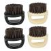 4-Piece Ankle Beard & Mustache Styling Set | Soft Bristle Finger Brush for Men | Perfect Hairdresser Tools - Buy Online on GoSupps.com