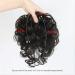 Short Curly Toupee 100% Real Human Hair Curly Toppers Clip Dark Brown Fluffy Crown Hair Pieces Wavy Hair Topper Wiglets fof Thinning Hair 6inch/10inch/841 - Buy Online on GoSupps.com