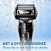 Mueller Wet/Dry Rechargeable Electric Razor for Men with LED, 5-Element Cutting System & Precision Trimmer - Black - Buy Online on GoSupps.com