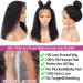 SYHGK 13x6 Deep Wave Human Hair Lace Front Wig 24 Inch - Pre Plucked, HD Transparent, Glueless, 150% Density - Buy Online on GoSupps.com