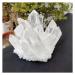 Natural Crystal Rough Crystal Cluster 300g-700g Natural Rare White Quartz Crystal Cluster Specimen (Size : 400g-500g)