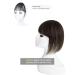 Yamel Bangs Hair Clip in Hair Extensions 3D Wispy Bang Flat Fringe with Temples Clip in Bangs Real Human Hair Pieces for Women Dark Brown - Buy Online on GoSupps.com