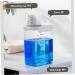 LAANCOO Laundry Detergent Dispenser 1800ml Clear Airtight Washing Powder Dispenser with Scale and Cup Detergen Box for Solid Liquid Detergent Storage Container 1800ml With Scale - Buy Online on GoSupps.com