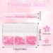 3D Flowers Nail Art Charms - White Pink Acrylic Pearls & Rhinestones | Spring Blossom Gems & Beads for DIY Nail Designs & Decorations - Buy Online on GoSupps.com