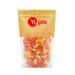 Yupik Gummy Sour Peach Rings 1 kg Gluten-Free Fruity Peach Flavor Sugary Coating Chewy Gummies Fun Treat Sweet Candy Delicious Snack Ideal for Gifting Holidays & Baking Sour Peach 1 kg (Pack of 1)