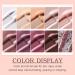 Yueshop 10PCS Gel Nail Polish Set - Beige Glitter Nude Pink White Purple Brown Series | Soak Off UV Varnish for Women - Manicure Beauty Gift - Buy Online on GoSupps.com