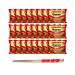 Ja Cor Instant Ramen Noodle Soup 0g Trans Fat Beef Flavor Noodles 3 oz. Bulk Pack Bundle with 1-Set of Reusable Stainless Steel Chopsticks(24 Individual Packs)