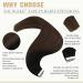 Youngsee 60cm Balayage Tape In Extensions | Real Hair Remy Tape Extensions | 20pcs Black & Blonde Balayage 50g - Buy Online on GoSupps.com