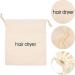 DOITOOL Hair Dryer Bag Drawstring Bag Container 13 Inch by 11.8 Inch Storage Organizer Bag For Hairdryer Beige - Buy Online on GoSupps.com