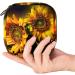 Women's Sunflower Napkin Storage Bag | Portable Menstrual Cup & Bandage Organizer | Perfect for First Period - Buy Online on GoSupps.com