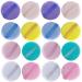 20 Pieces Pure Cotton Powder Puff Cosmetic Powder Puff Washable Foundation Puffs Soft Furry Makeup Tool for Women Girls Body Powder Loose Powder Mineral Powder 2.28 Inch Multicolor