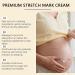 Stretch Mark Cream for Pregnancy - 50g Pregnant Belly Cream - Non-Greasy Moisturizer Prevents Stretch Marks and Improves Elasticity - Buy Online on GoSupps.com