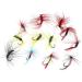 Origlam 12-Piece Handmade Realistic Butterfly Art Bait Set for Fly Fishing - International Shipping Available - Buy Online on GoSupps.com
