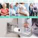 Stainless Toilet Safety Rails & Grab Bars for Elderly & Disabled - WochiTV 23.6 Inch Flip-Up Bathroom Handrails with Paper Holder & Shower Assist Aid - Buy Online on GoSupps.com
