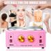 Professional Double Wax Warmer Machine for Hair Removal | Electric Wax Heater for Paraffin Spa | 100 Waxing Cloth & 50 Wooden Sticks | Pink - Buy Online on GoSupps.com