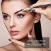 12-Piece Dual-Ended Brow Brush Set | Eyebrow Brush & Spoolie for Perfect Shape & Fill | Precision Makeup Tools (Black - Buy Online on GoSupps.com