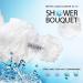 Shower Bouquet Loofah Soft-White-Cloud Bath Sponge XL 75g 4 Pack - Extra Large Mesh Pouf for Men and Women - Gentle Exfoliating Scrubber - Buy Online on GoSupps.com