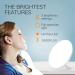 Circadian Optics Light Therapy Lamp - UV-Free LED Happy Mood Lamps with 10,000 Lux - Full Spectrum Sun Lights for Work from Home - White - Buy Online on GoSupps.com