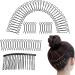 Hair Comb Clips - Stretchable Invisible Hair Fixer U Shape Hair Finishing Fixer Comb | Decorative Hair Updo Styling Tool Hair Combs for Women Accessories Bangs Holder Hair Updo Styling Tool 5 piece set - Buy Online on GoSupps.com