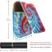 Travel Lipstick Organizer Case | Portable Makeup Bag with Mirror | Bright Watercolor Tie Dye - Shop Internationally - Buy Online on GoSupps.com