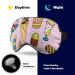 Ice Cream Sleep Mask - Adjustable Strap, Blocks Light, Perfect for Travel - Men and Women - Buy Online on GoSupps.com