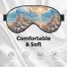Cute Seagulls Unisex Blackout Sleep Eye Mask - Adjustable & Elastic for Home Travel Yoga & Office Naps - Buy Online on GoSupps.com