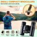 100x25 High Power Compact Binoculars for Adults and Kids - Clear Low Light Vision, Large Eyepiece, Waterproof - Ideal for Bird Watching, Hunting, Outdoor Travel - Buy Online on GoSupps.com