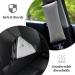 Comfortable Gray Belt Cushions for Kids & Adults | Seat Belt Shoulder Pads for Cars & Strollers - Enhance Travel Safety - Buy Online on GoSupps.com