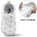 JOINFREE Unisex Baby Sneakers - Infant Slip On First Walking Shoes for Boys and Girls - Toddler Casual Crib Shoes 6-12 Months (White Dot) - Buy Online on GoSupps.com