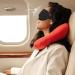 2 Pack Silk Satin Sleep Masks Adjustable Light Blocking Eye Covers for Travel & Sleep | Breathable Comfortable Blindfold for Men & Women - Buy Online on GoSupps.com