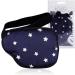 eZAKKA Adjustable Eye Patch for Amblyopia - Medical Eye Patch for Left Eye Navy with White Star - Buy Online on GoSupps.com