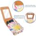 Travel Lipstick Organizer Case | Portable Makeup Bag with Mirror | Abstract Art Texture Pattern - G283j8iiof - Buy Online on GoSupps.com