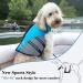 Vivaglory Sports Style Life Jacket for Small Dogs - Excellent Buoyancy Adjustable & Durable with Safe Fastening System - Blue S (48-58 cm Chest) - Buy Online on GoSupps.com