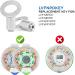LiveFine Replacement Key for Pill Dispensers - LVFNEPDC, LVFNEPDF, LVFWIFIPDC, LVFWIFIPDF - Buy Online on GoSupps.com