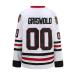 oldtimetown Clark Griswold #00 Movie Hockey Jerseys Stitched Letters and Numbers S-XXXL XL 00#white