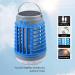 Buzzbug Mosquitoes Killers - BugZapper Outdoor - Mosquitoes Zapper - Waterproof Solar Powered Buggs Zapper - LED UV Light Indoor Mosquitoes Killers Electric Fly Zapper Lamp for Patio Backyard Purple - Buy Online on GoSupps.com