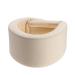 Supvox sponge sore throat neck collar noccap adjustable collarage neck bandage for neck support and pain relief (beige)