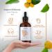 Organic Marula Oil 4oz - 100% Pure & USDA Certified for Face, Hair, Body - Cruelty-Free Formula for Lips, Nails - HBNO - Buy Online on GoSupps.com