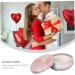 Handmade Scented Candles for Home & Wedding | Pink Tinplate Candle Decor - 8.50x8.50x3.60CM - Buy Online on GoSupps.com