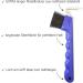 Premium Hoof Pick for Horses Donkeys & Goats Sturdy Brush & Ergonomic Handle (2x Blue) - International Shipping Available - Buy Online on GoSupps.com