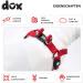 DDOXX Nylon Step-In Dog Harness - Adjustable Red Puppy Harness for All Sizes (S) - 1.5 x 45-63 cm | International Shipping Available - Buy Online on GoSupps.com