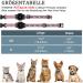 Jiarui Reflective AirTag Cat Neck Band - Adjustable GPS Collar for Cats & Puppies XS 7-9 inch - Pink - Buy Online on GoSupps.com
