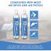 BLUE FLAG 12-Gram CO2 Cartridges - 10 Pack for Pellet, BB, and Airsoft Guns - Buy Online on GoSupps.com