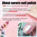 White Pearl Glitter Nail Polish - Chrome Nail Varnish Aurora White Nail Polish Gel Nail Pearlescent Shell Nail Polish Quick Dry No UV Needed(8ml) Pearl Shell - 02 - Buy Online on GoSupps.com