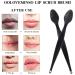 10 Pcs Ooloveminso Silicone Black Lip Scrub Brush Set - Double-Side Exfoliator Tool for Dark Lips - Lip Care and Beauty - Buy Online on GoSupps.com