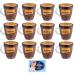 Nutkao Crema Cacao con Nocciole Pack of 12 hazelnut cocoa spread creams, Italian cream, 330g jar + 1 free Felce Azzurra talc sachet 100g